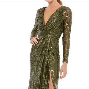 MAC DUGGAL Embellished Gown Size 8